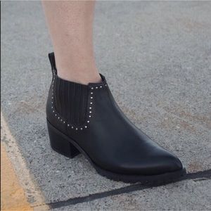 NWOT Sol Sana Genuine Leather Ankle Booties